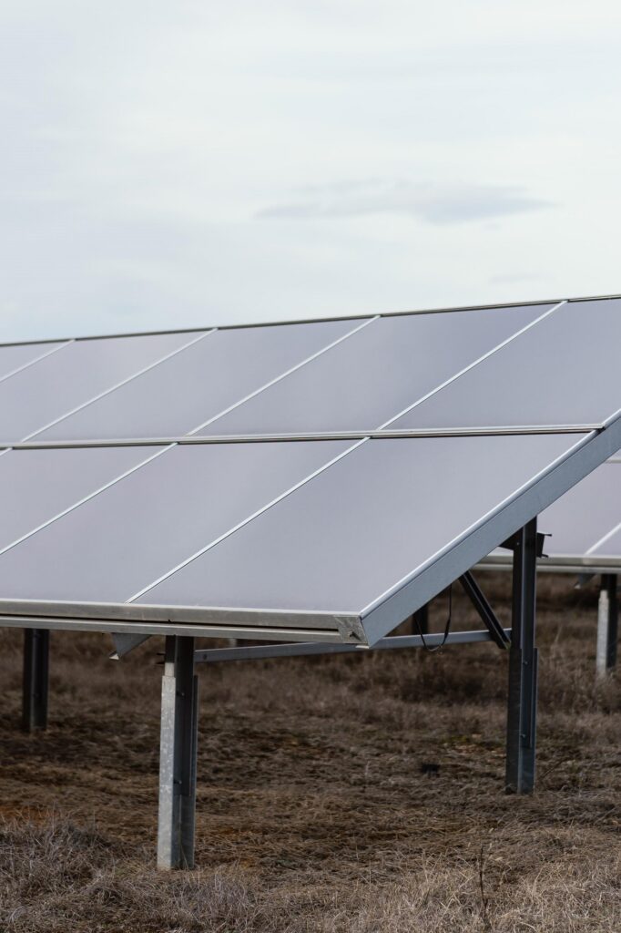 Solar panels in Burlington